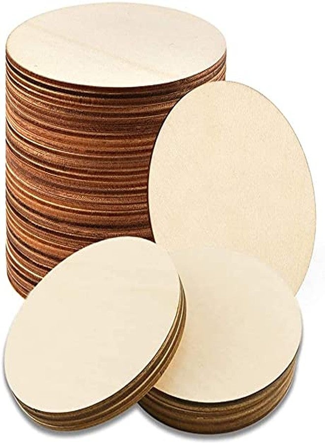 Snoogg MDF Wood Board for Art and Craft, 8 Inch, 5-Pack. Perfect for Resin Art, Mandala, Model Building, Home Decor, and DIY Plaque Painting. - Image 1